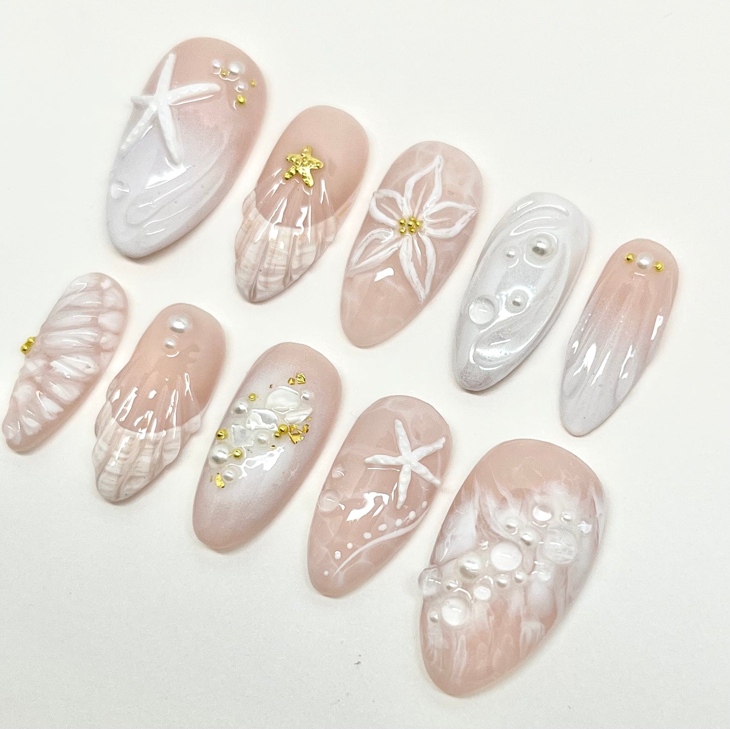White shells