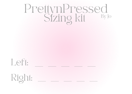 Sizing kit