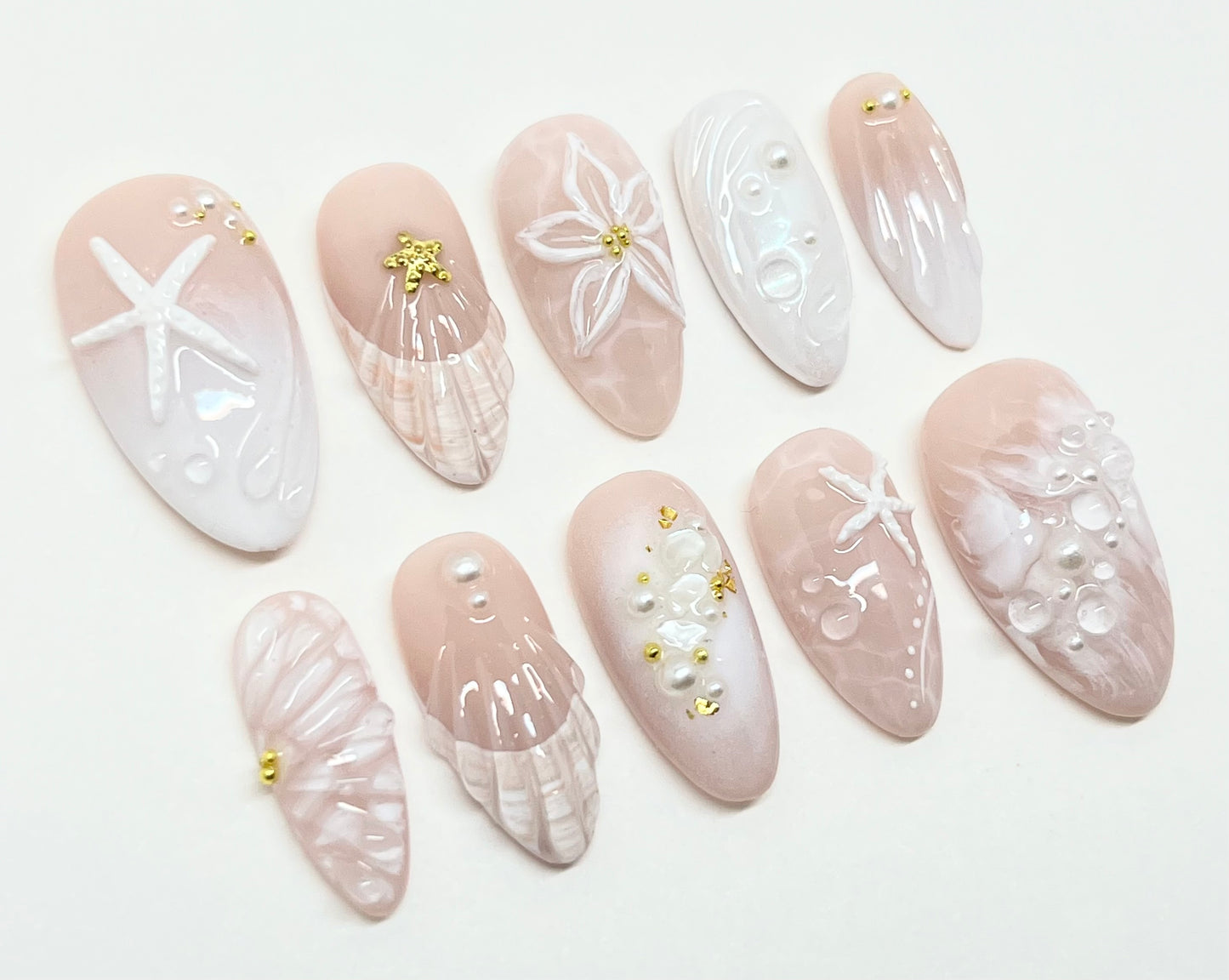 White shells